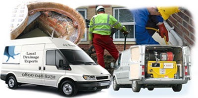 West Brompton drainage van